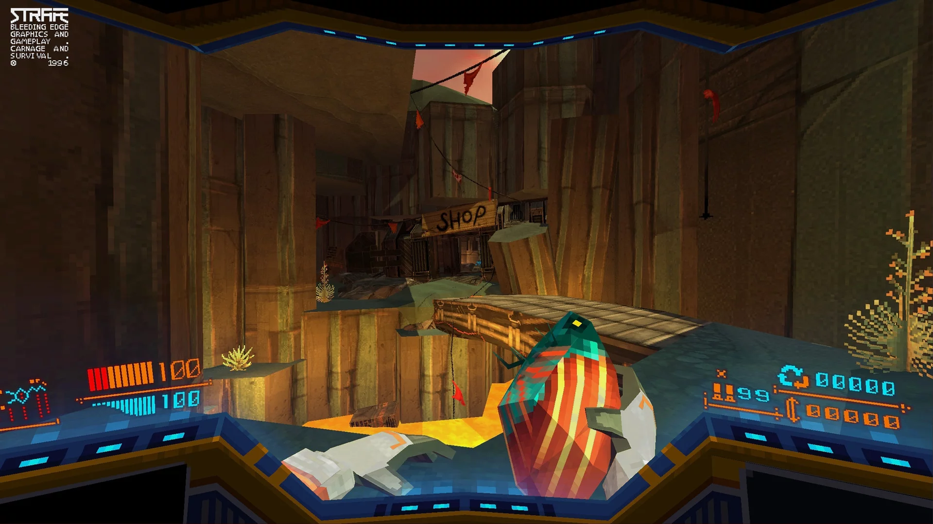 Изображение игры: STRAFE