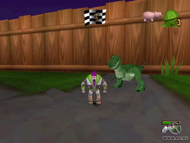 Изображение игры: Toy Story 2
