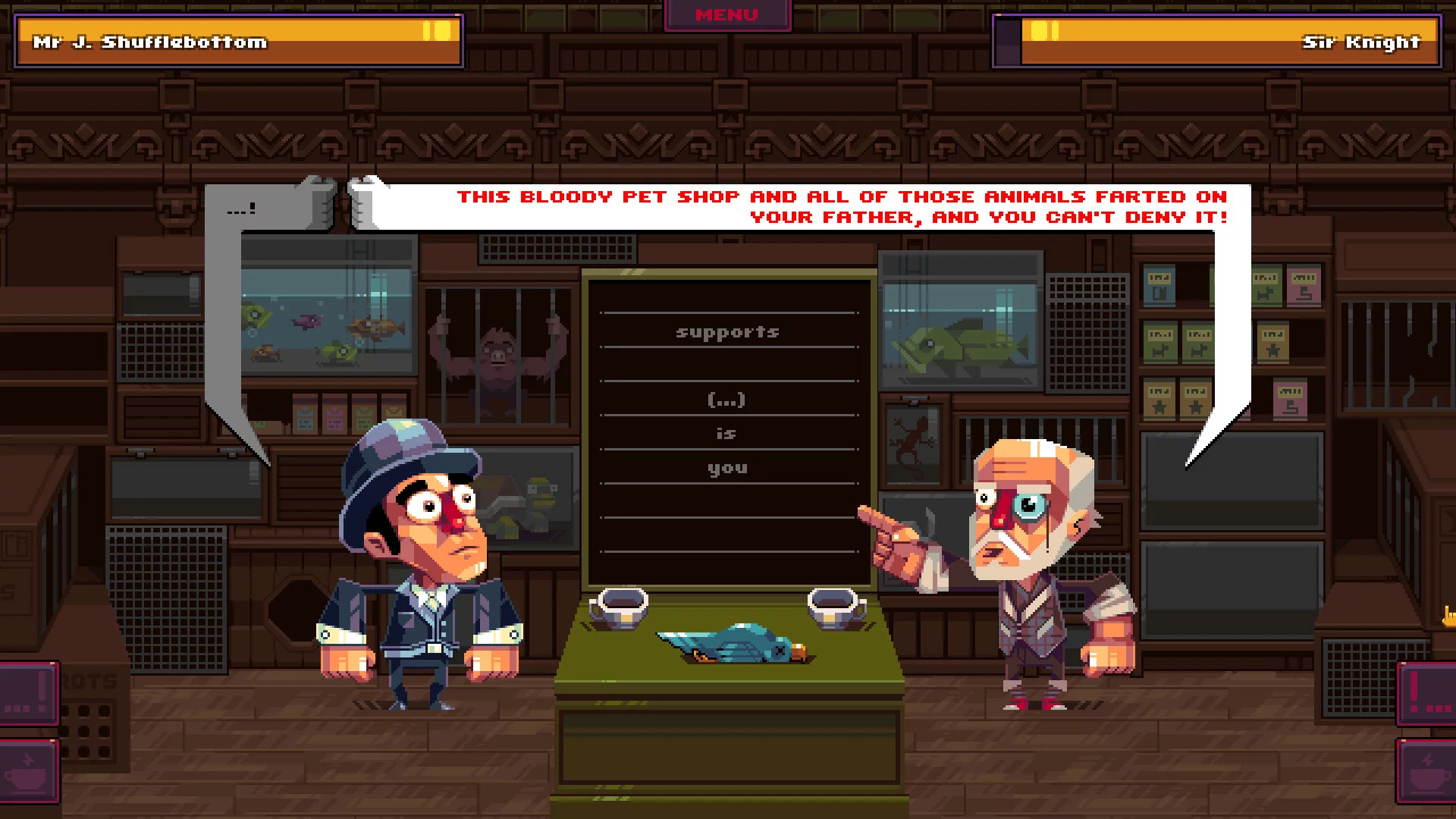 Изображение игры: Oh...Sir!! The Insult Simulator