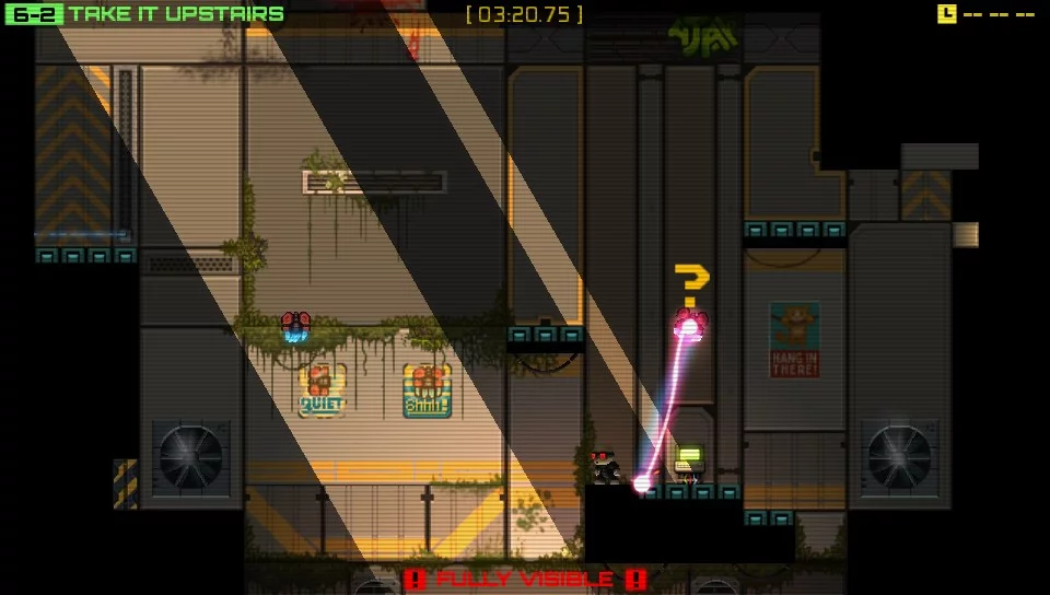 Изображение игры: Stealth Inc: A Clone in the Dark
