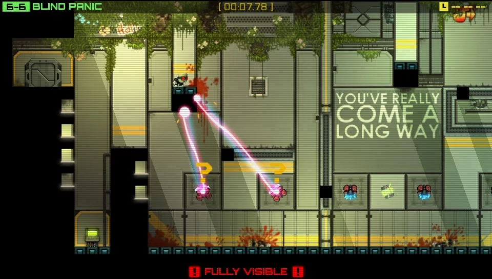 Изображение игры: Stealth Inc: A Clone in the Dark