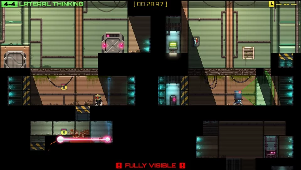 Изображение игры: Stealth Inc: A Clone in the Dark