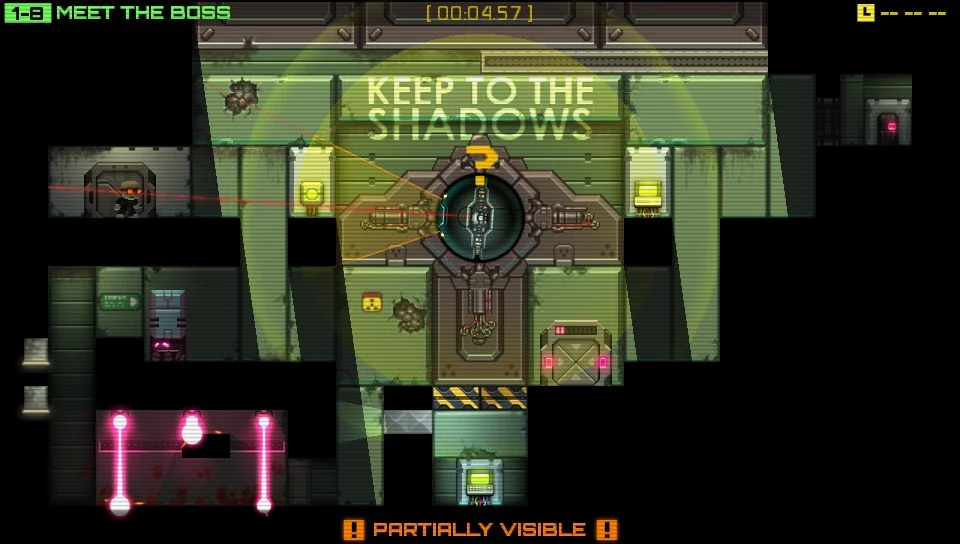 Изображение игры: Stealth Inc: A Clone in the Dark