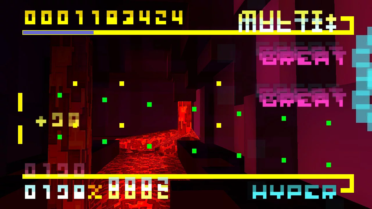 Изображение игры: BIT.TRIP BEAT