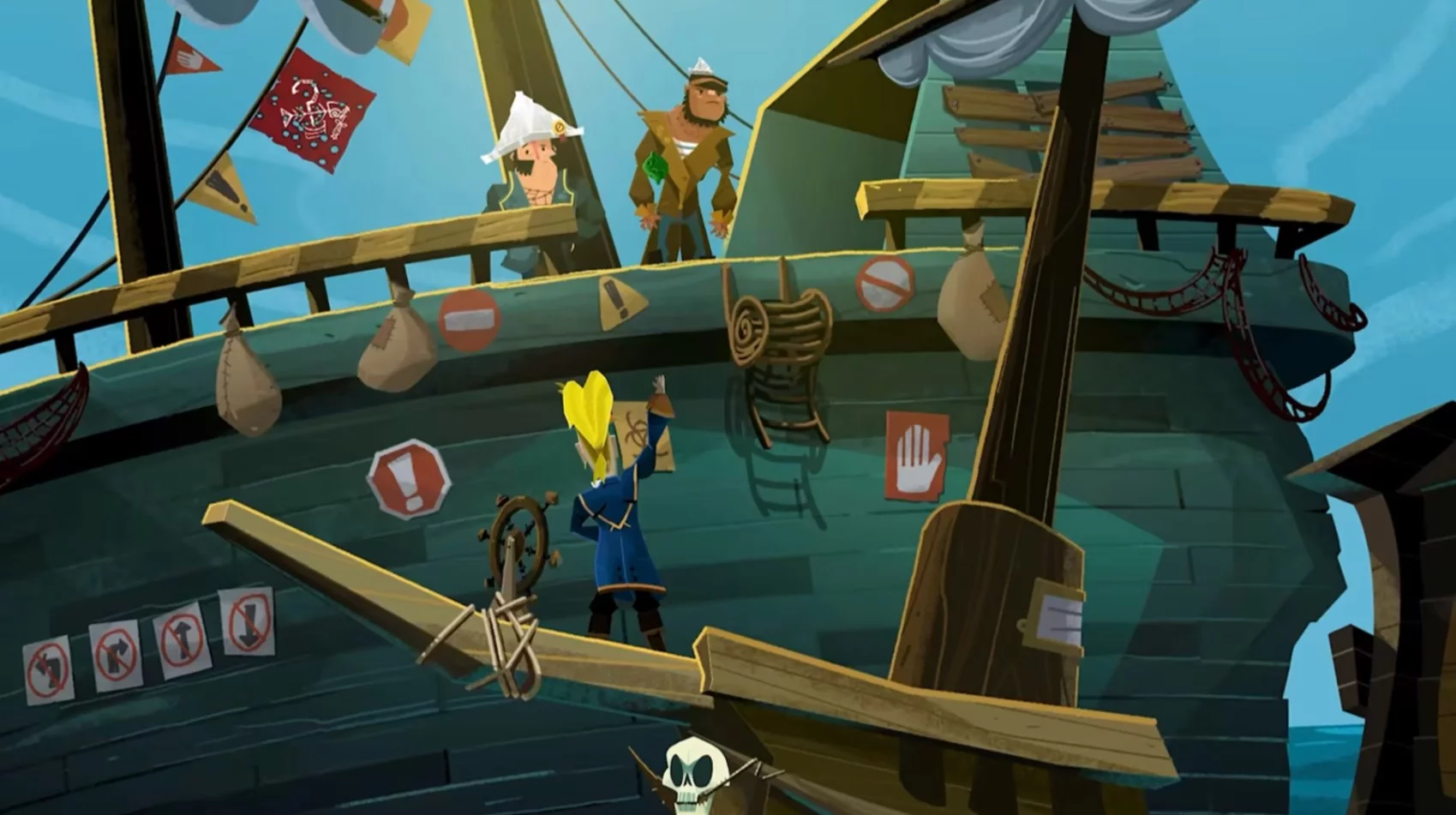 Изображение игры: Return to Monkey Island