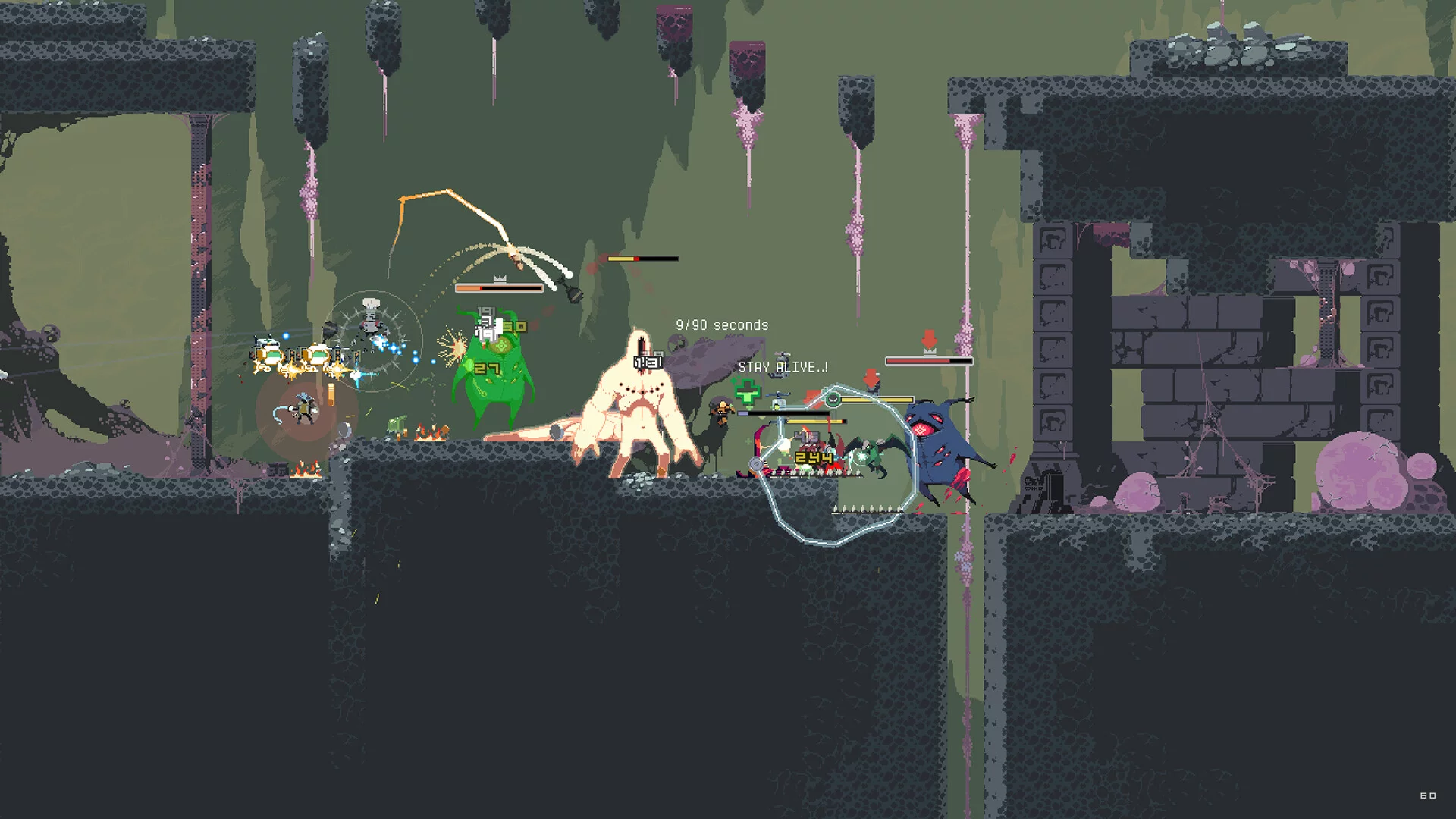 Изображение игры: Risk of Rain Returns