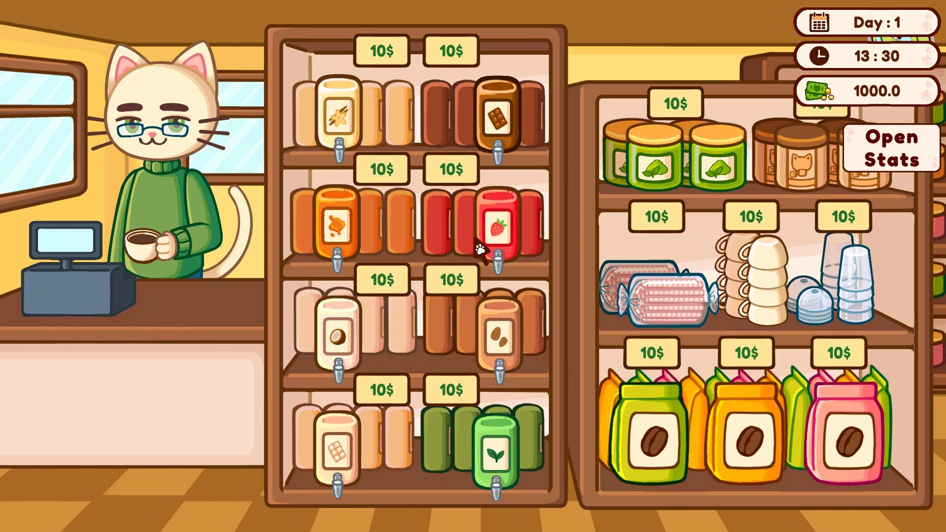 Изображение игры: Cats & Cups