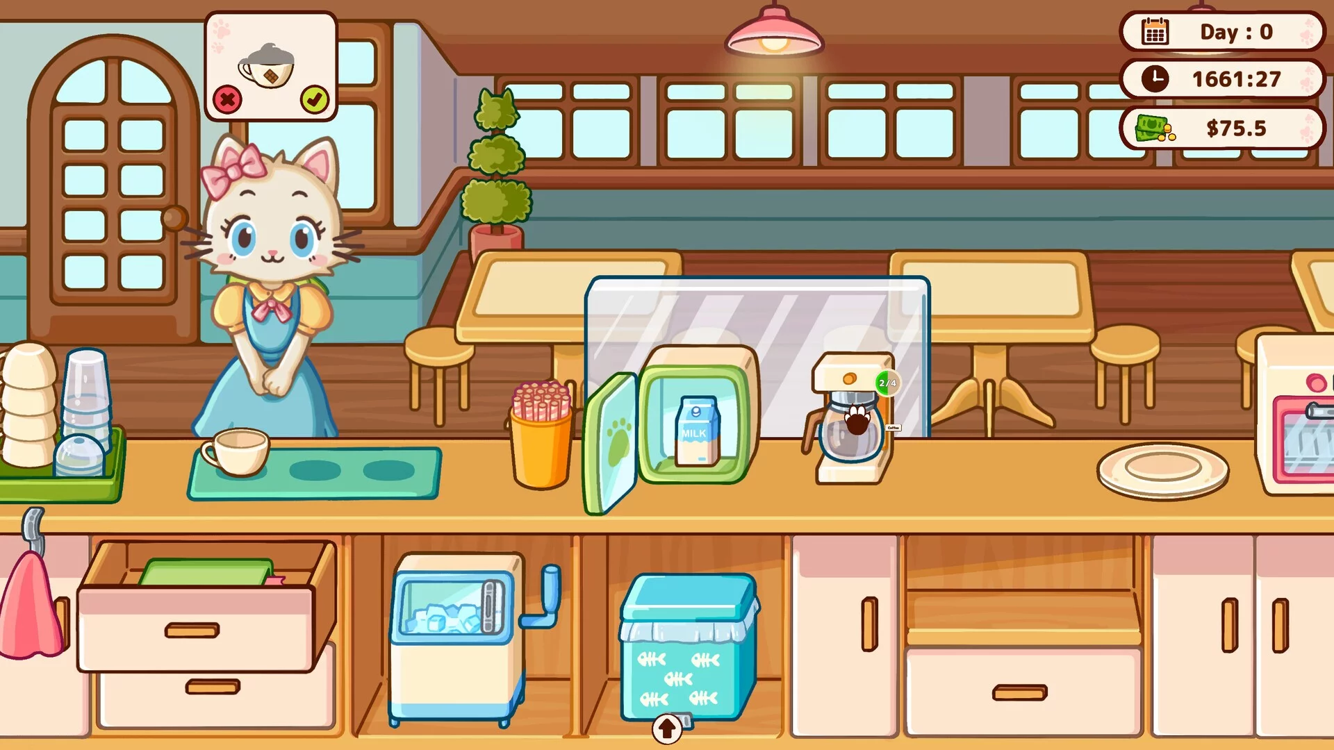 Изображение игры: Cats & Cups
