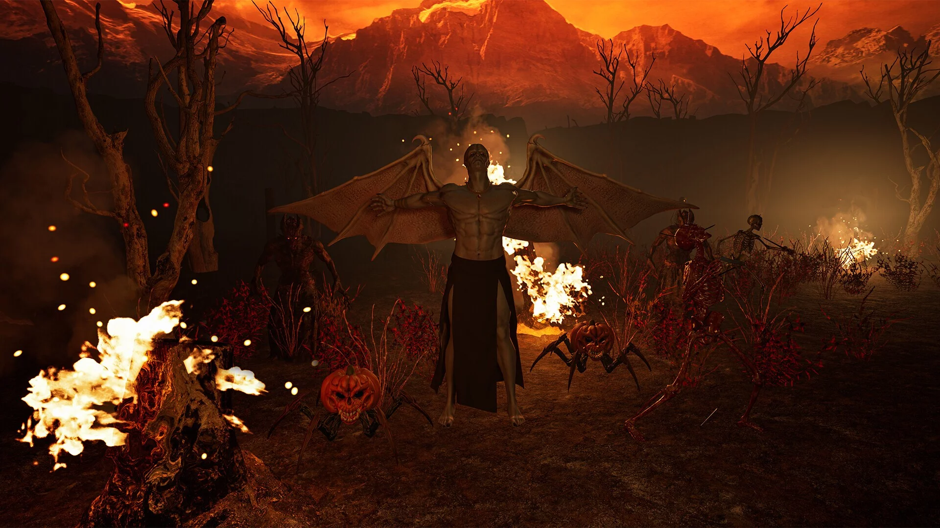 Изображение игры: Medieval Halloween VR