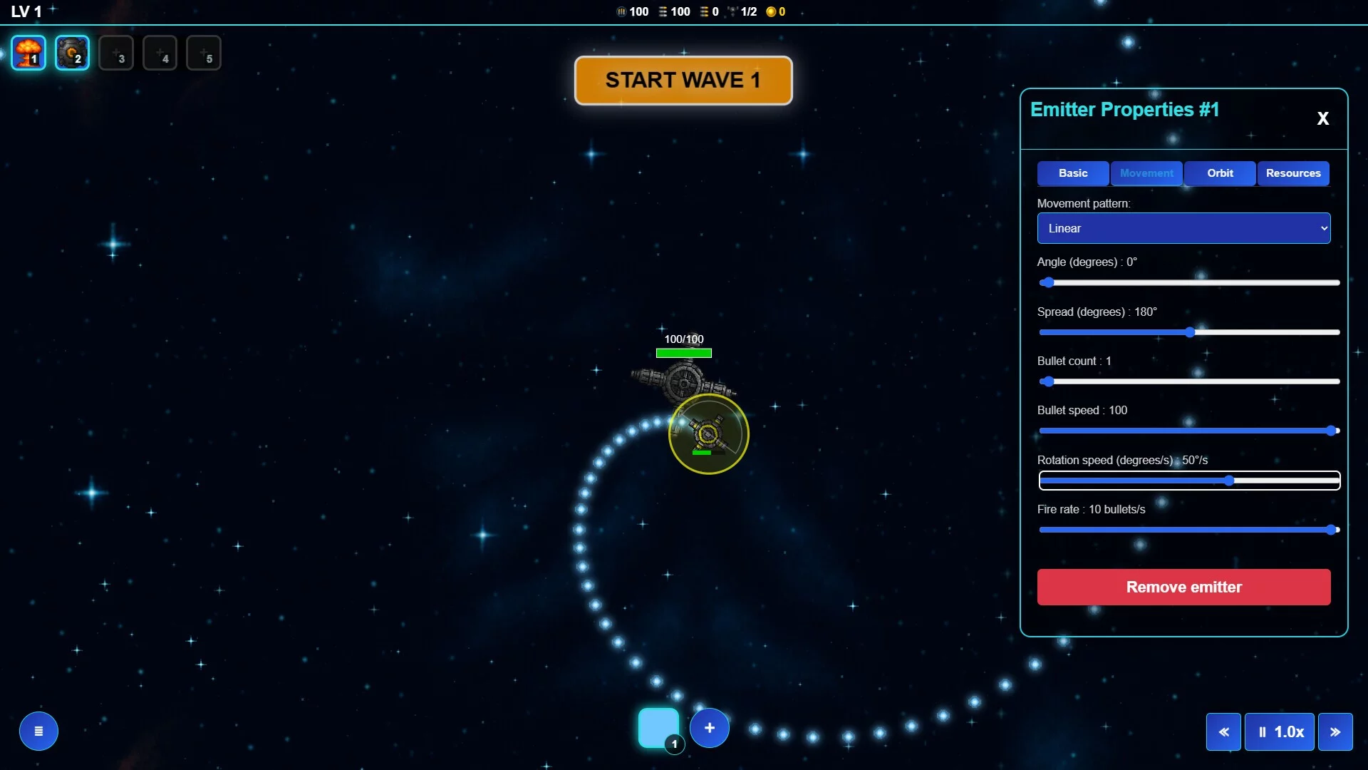 Изображение игры: Pattern Survivors: Bullet Hell — Create Chaos