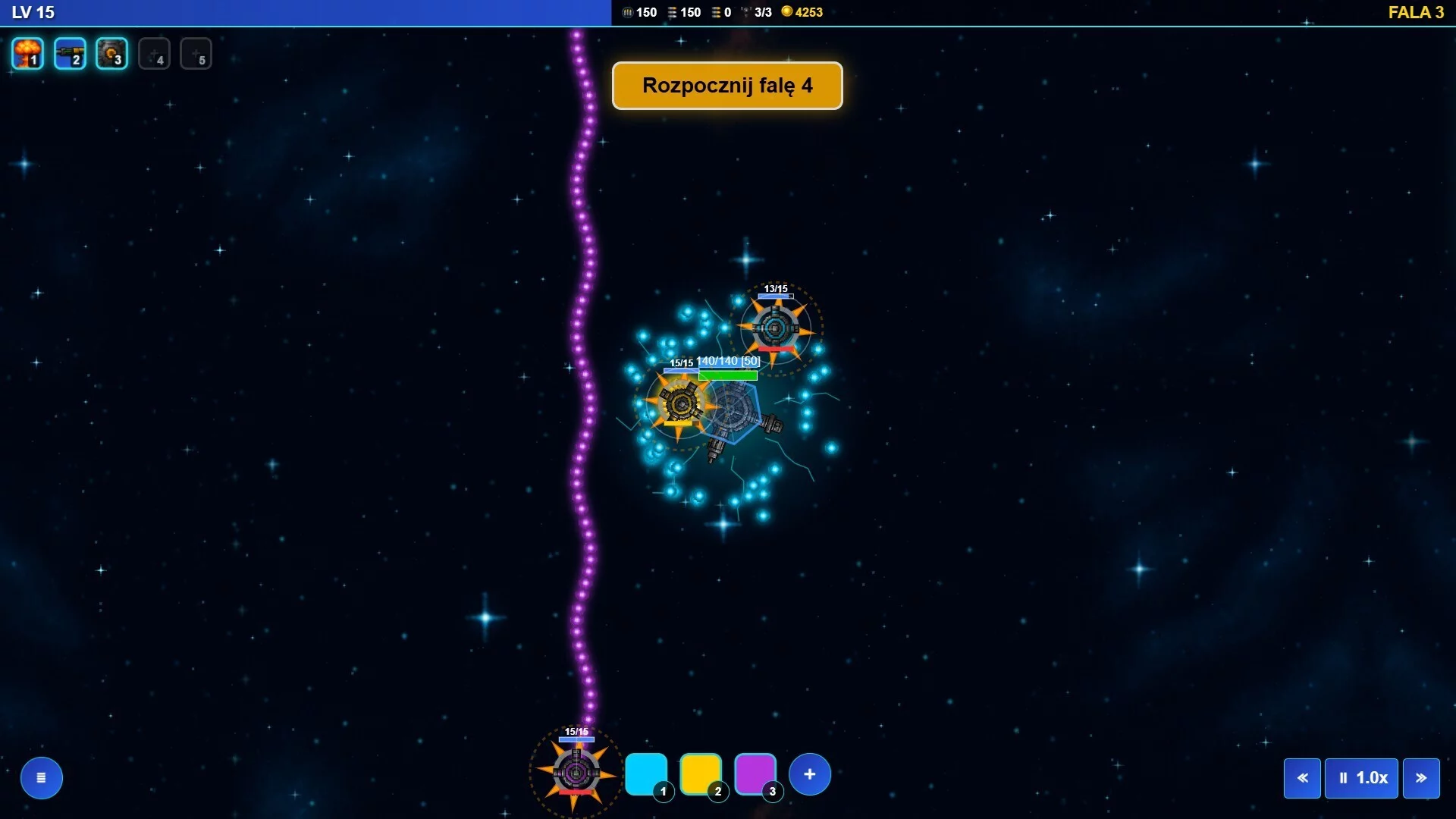 Изображение игры: Pattern Survivors: Bullet Hell — Create Chaos