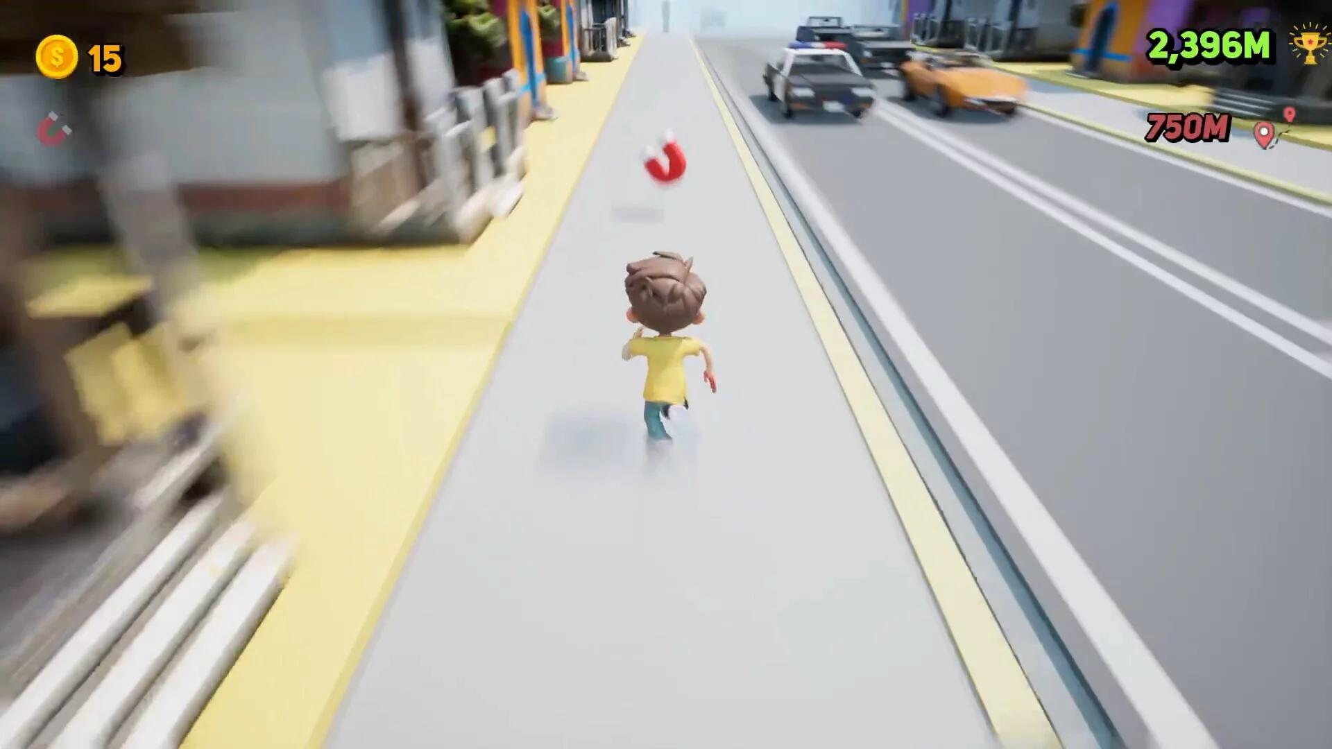Изображение игры: Theft Runner