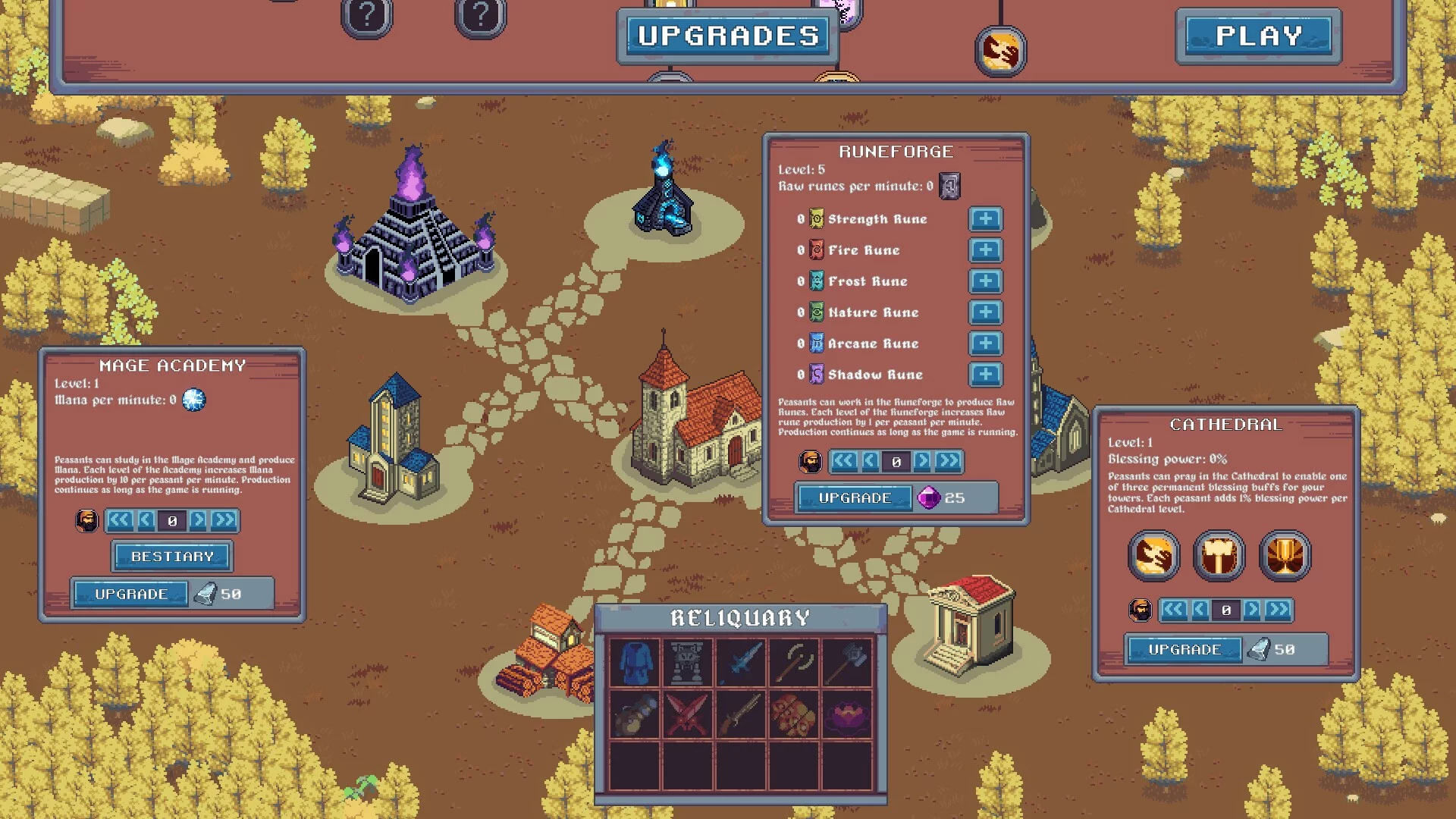 Изображение игры: Goblin Buster: Incremental Tower Defense