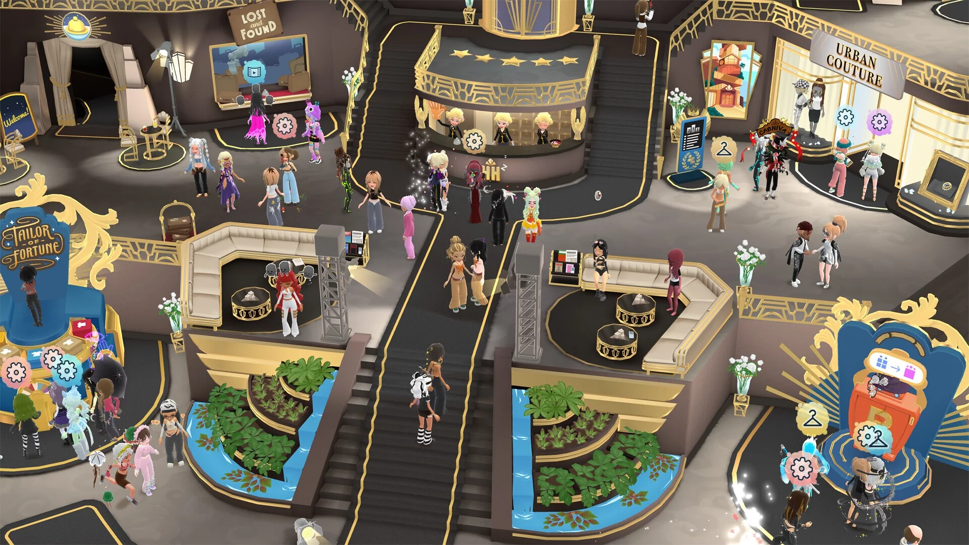 Изображение игры: Hotel Hideaway: Avatar & Chat