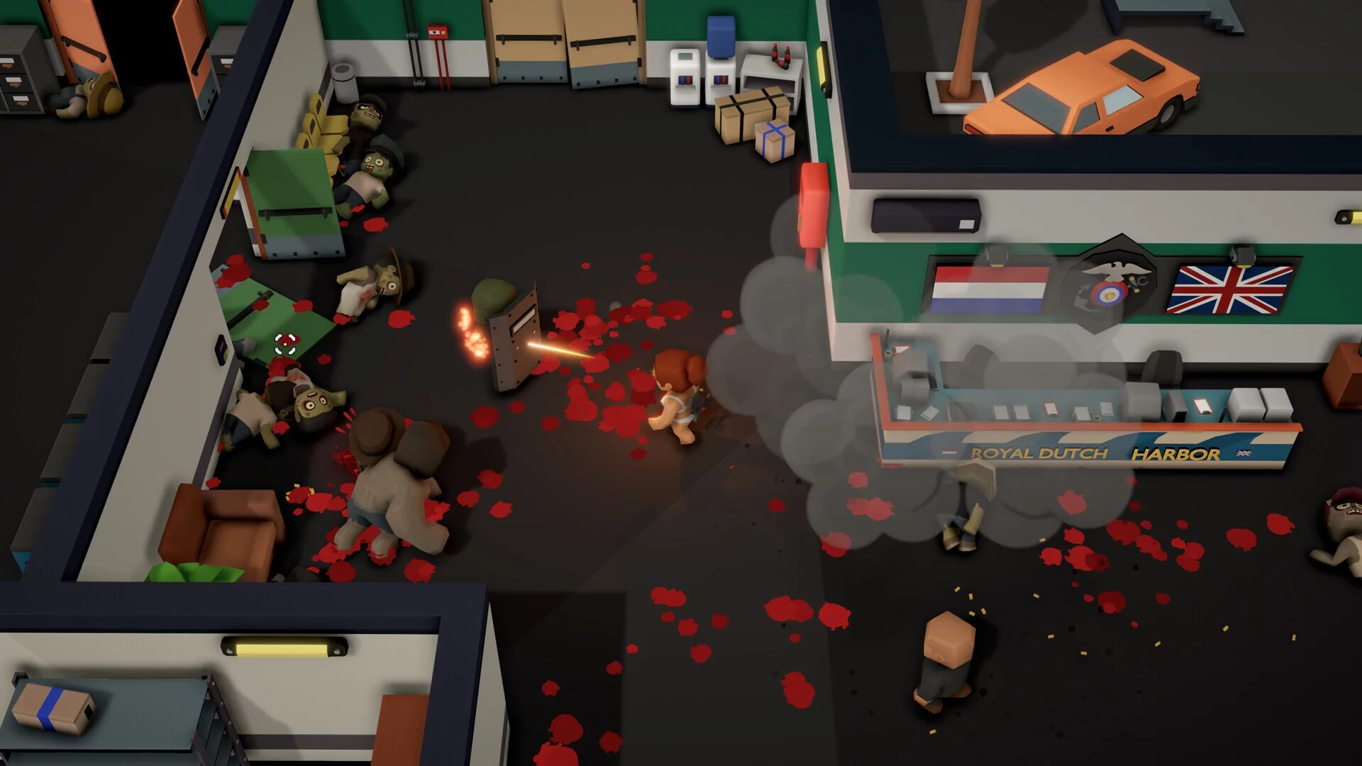 Изображение игры: The Zombie Slayers