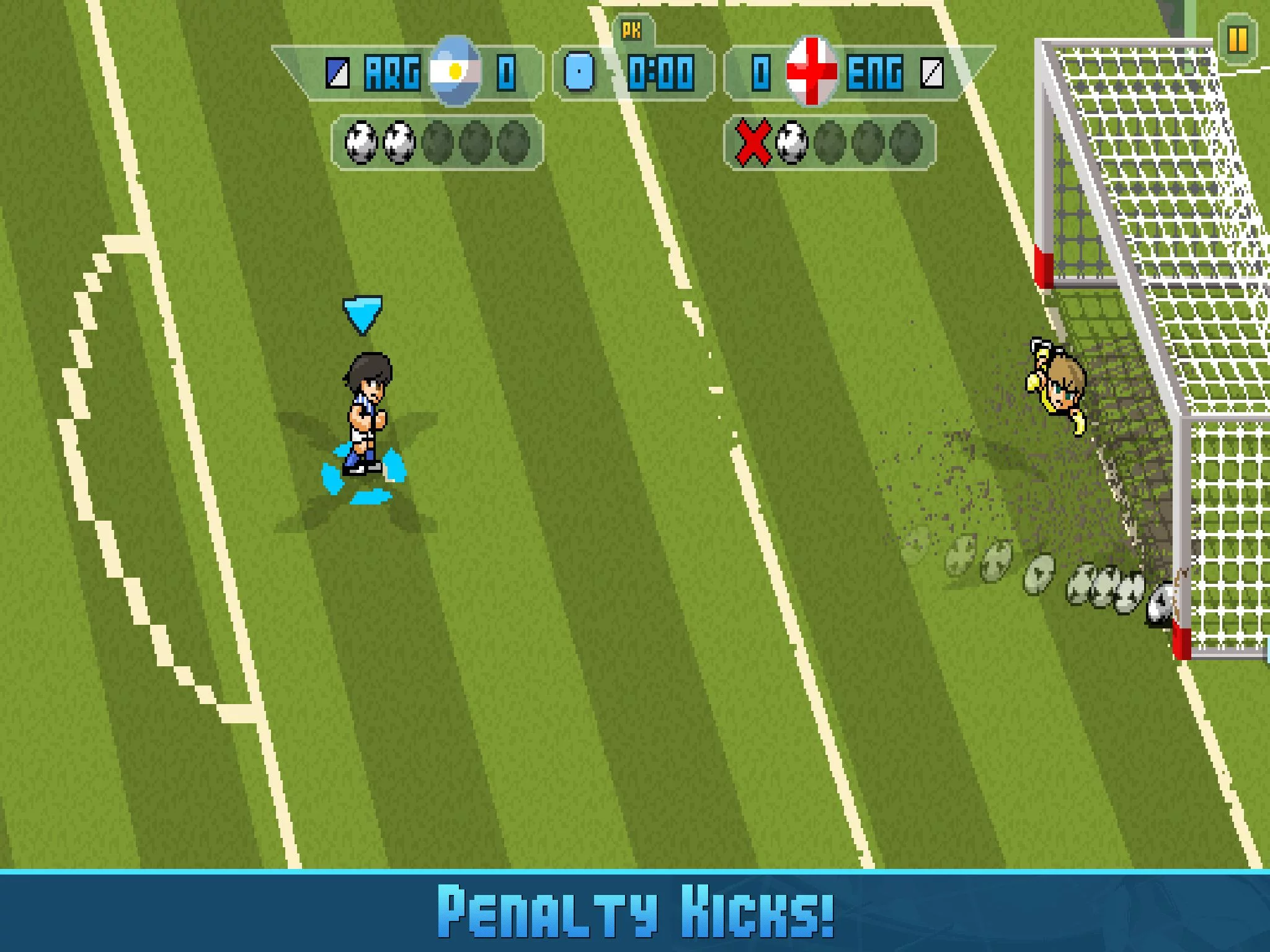 Изображение игры: Pixel Cup Soccer 16