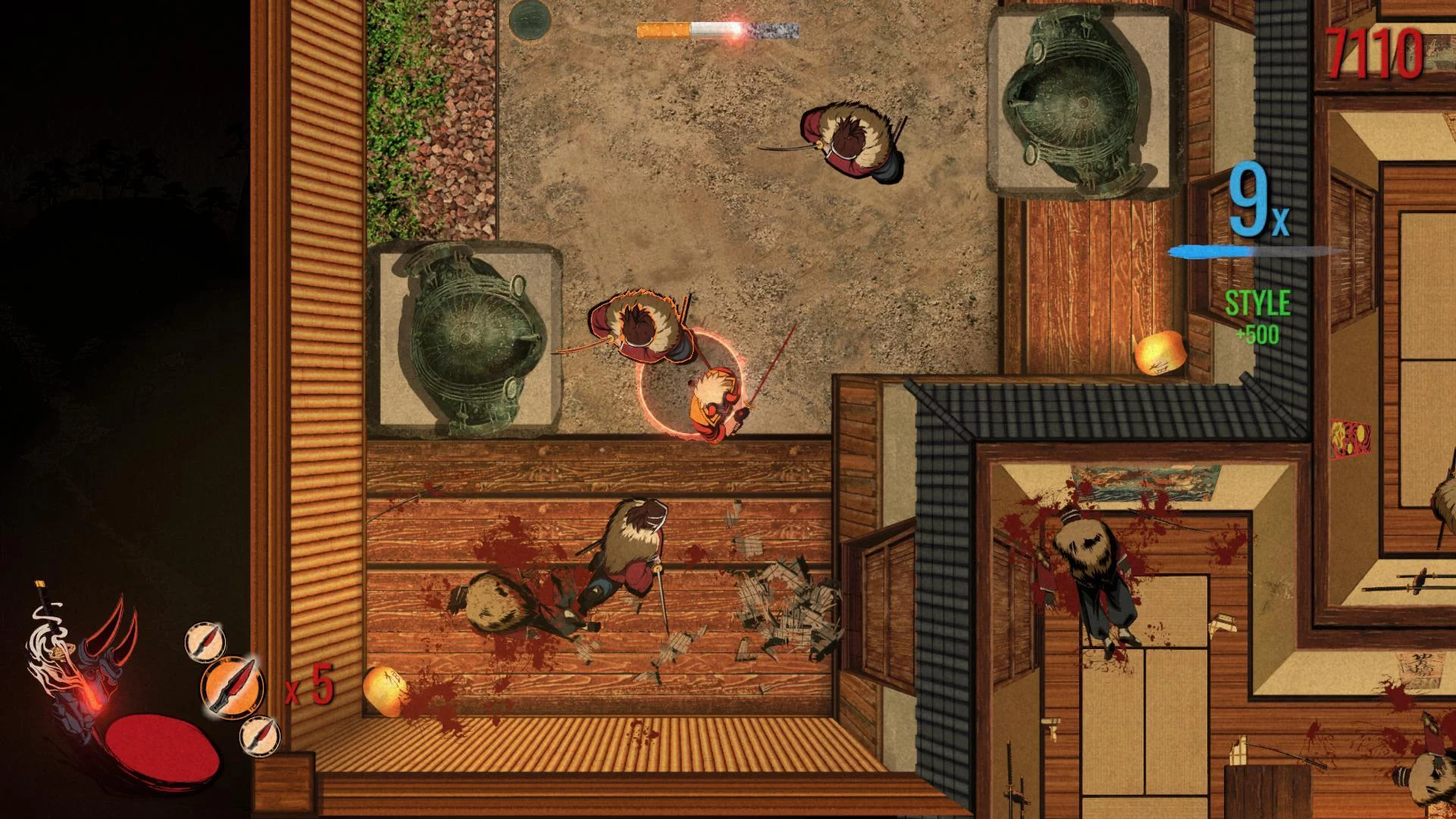 Изображение игры: Sick Samurai