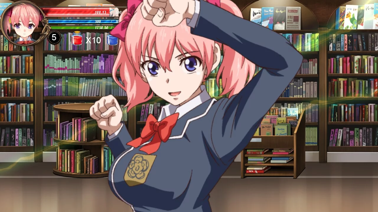 Изображение игры: FIGHTING GIRL SAKURA-R