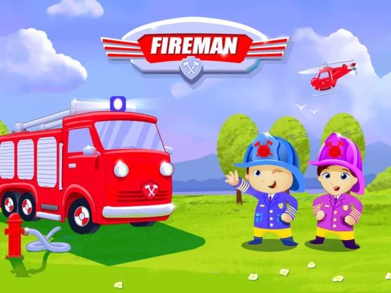 Изображение игры: Fireman Game
