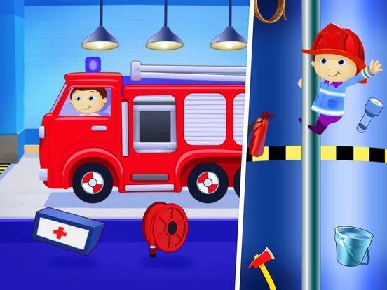 Изображение игры: Fireman Game