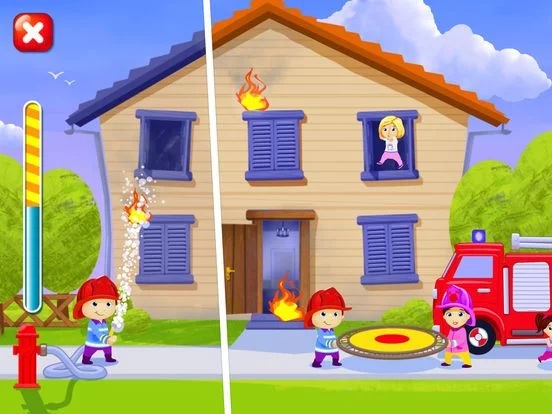 Изображение игры: Fireman Game