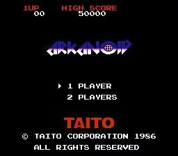 Изображение игры: Arkanoid (1986)
