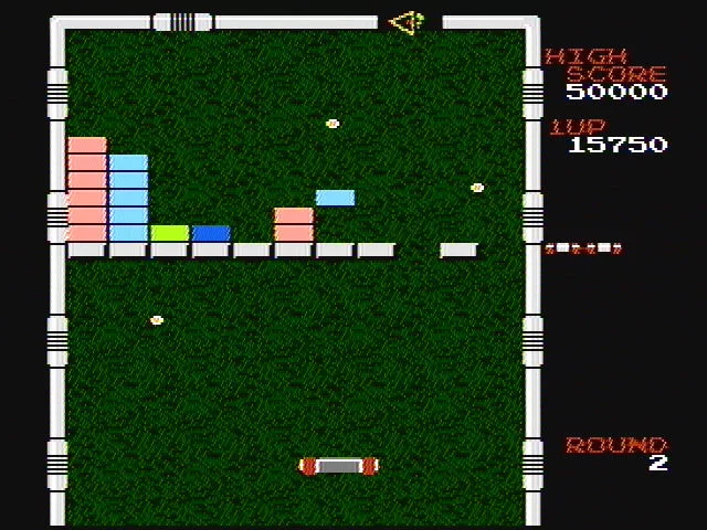 Изображение игры: Arkanoid (1986)