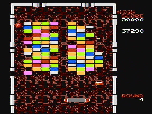Изображение игры: Arkanoid (1986)