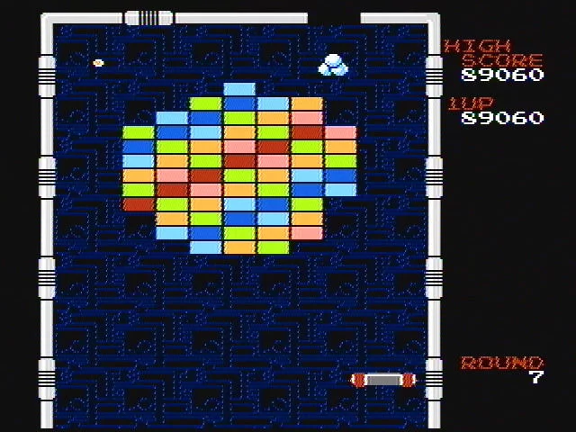Изображение игры: Arkanoid (1986)