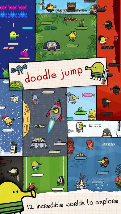 Изображение игры: Doodle Jump
