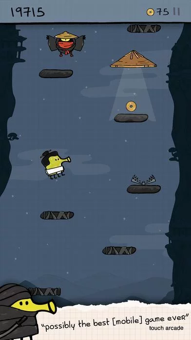 Изображение игры: Doodle Jump