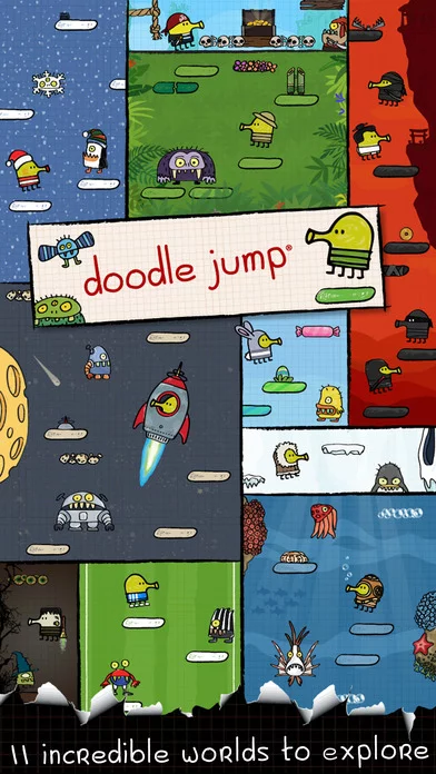 Изображение игры: Doodle Jump
