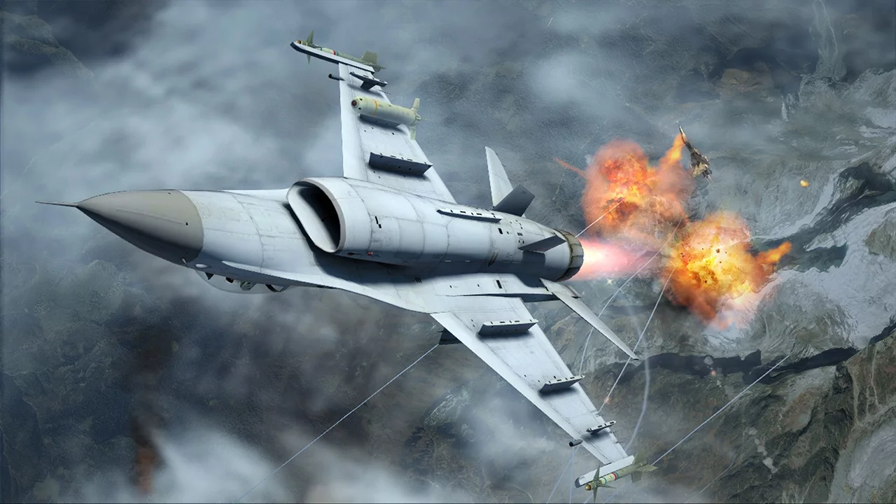 Изображение игры: Tom Clancy's H.A.W.X. 2