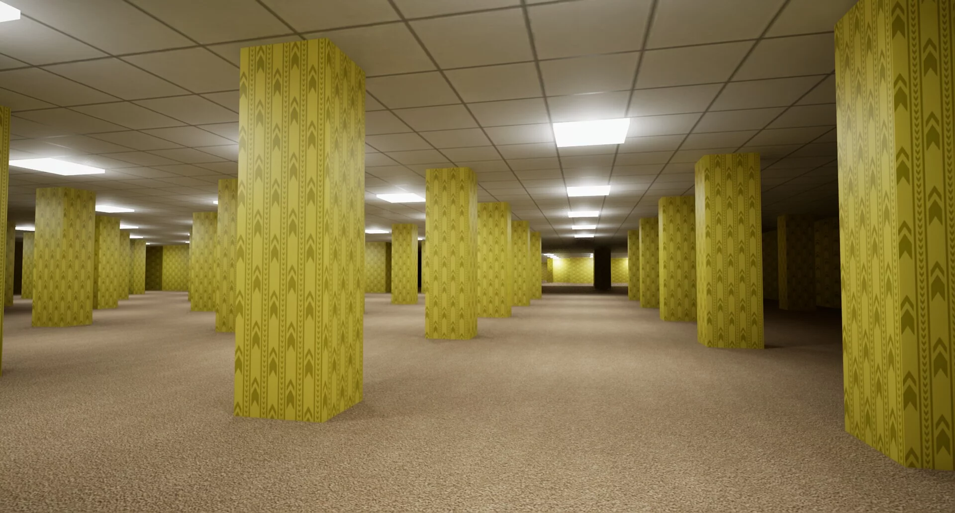 Изображение игры: Lost In The Backrooms: Day 100