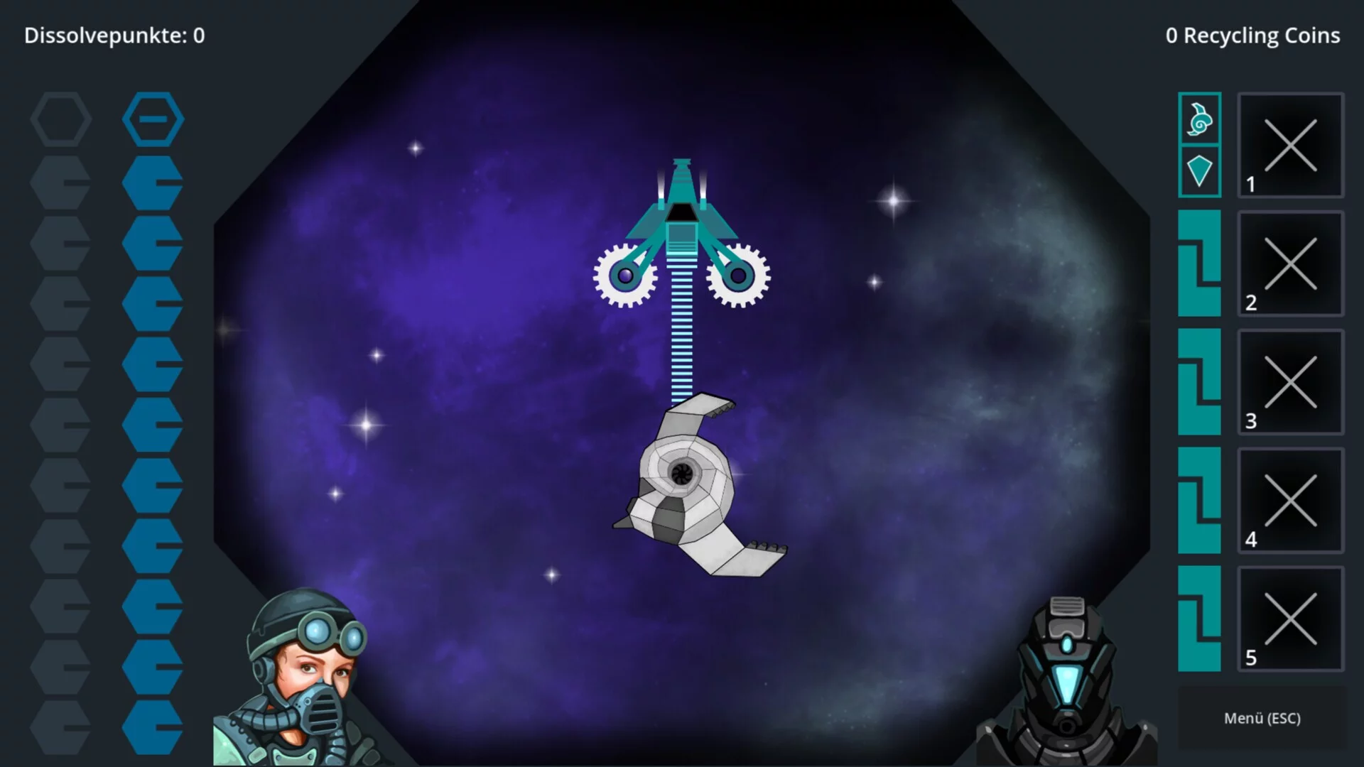 Изображение игры: Junkyard Universe