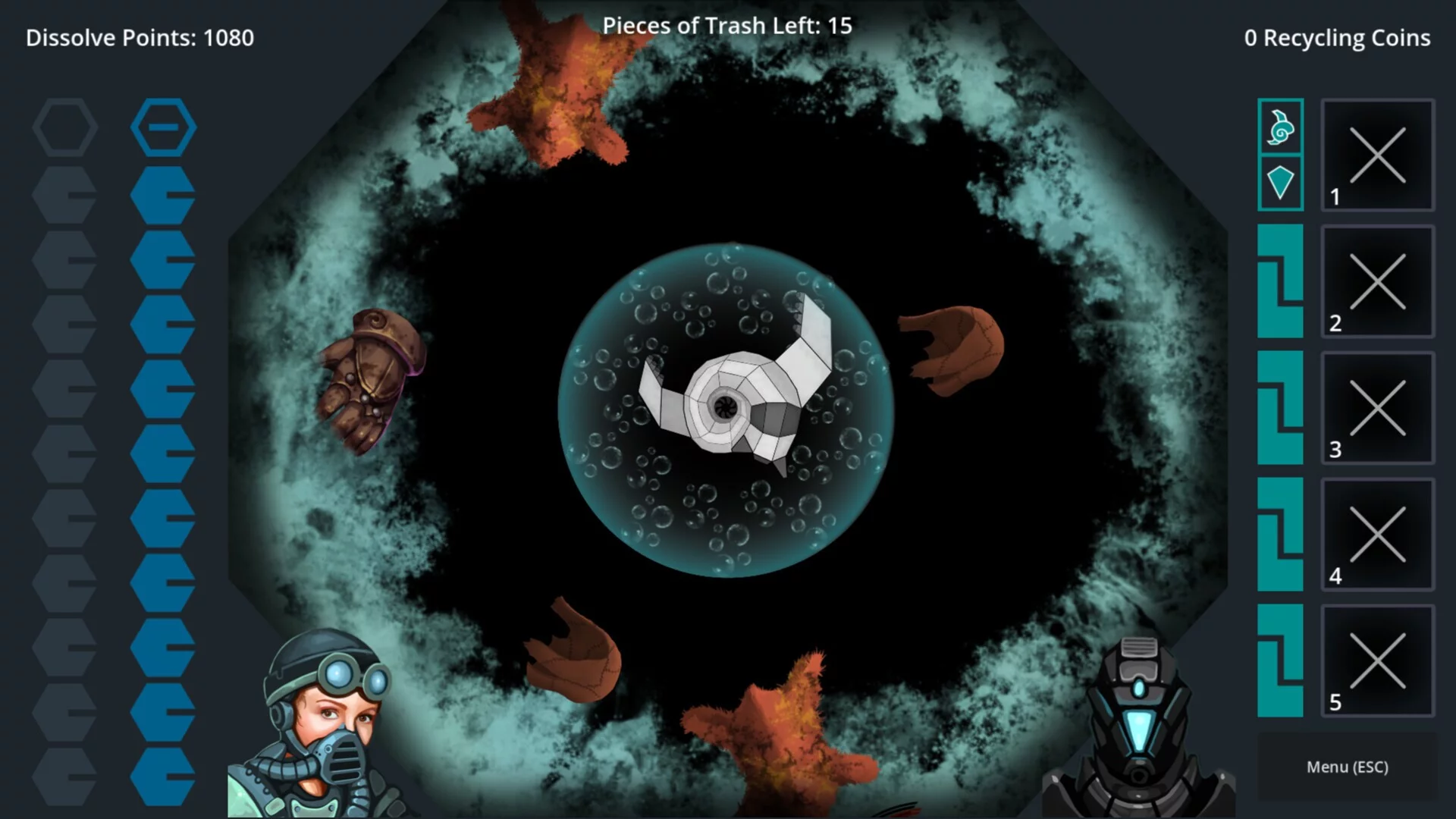 Изображение игры: Junkyard Universe