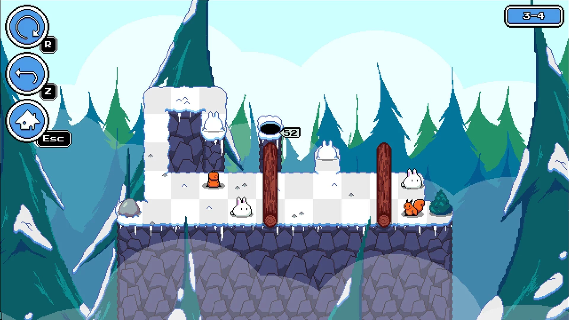 Изображение игры: Rabbit's Hop