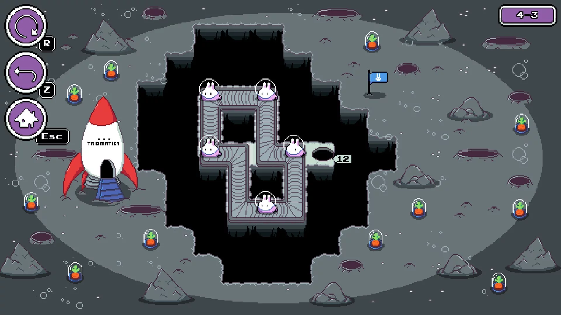 Изображение игры: Rabbit's Hop
