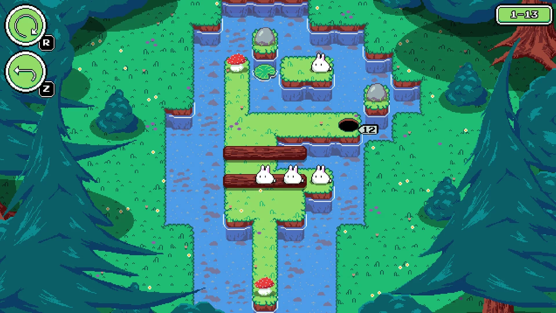 Изображение игры: Rabbit's Hop