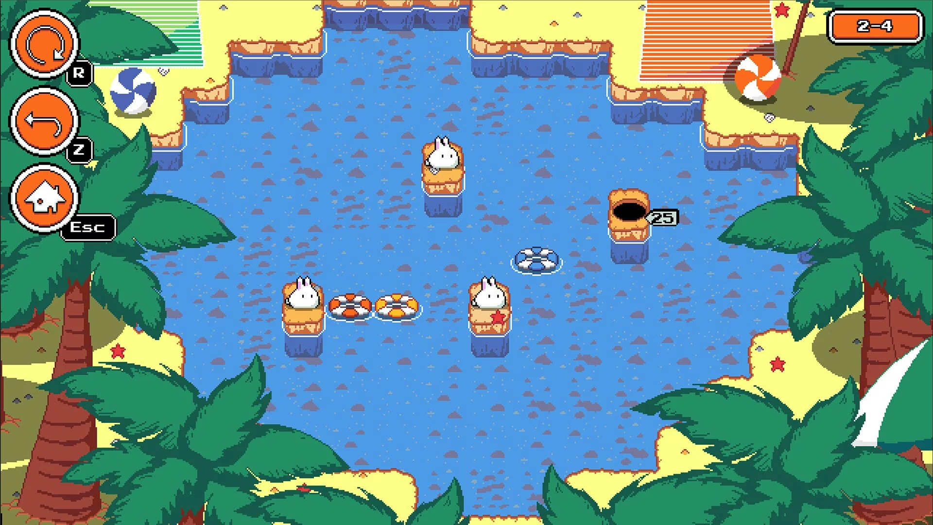 Изображение игры: Rabbit's Hop