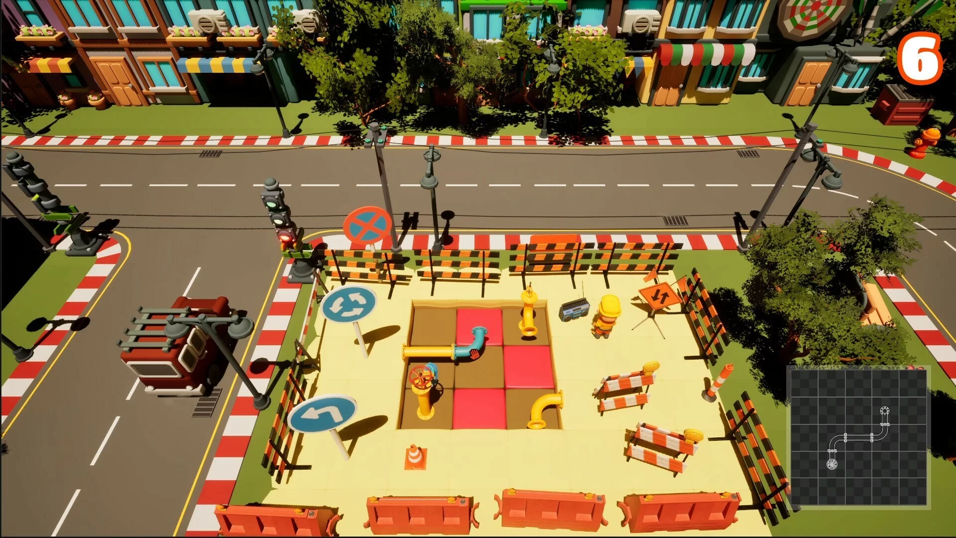 Изображение игры: Pipeworks Puzzle