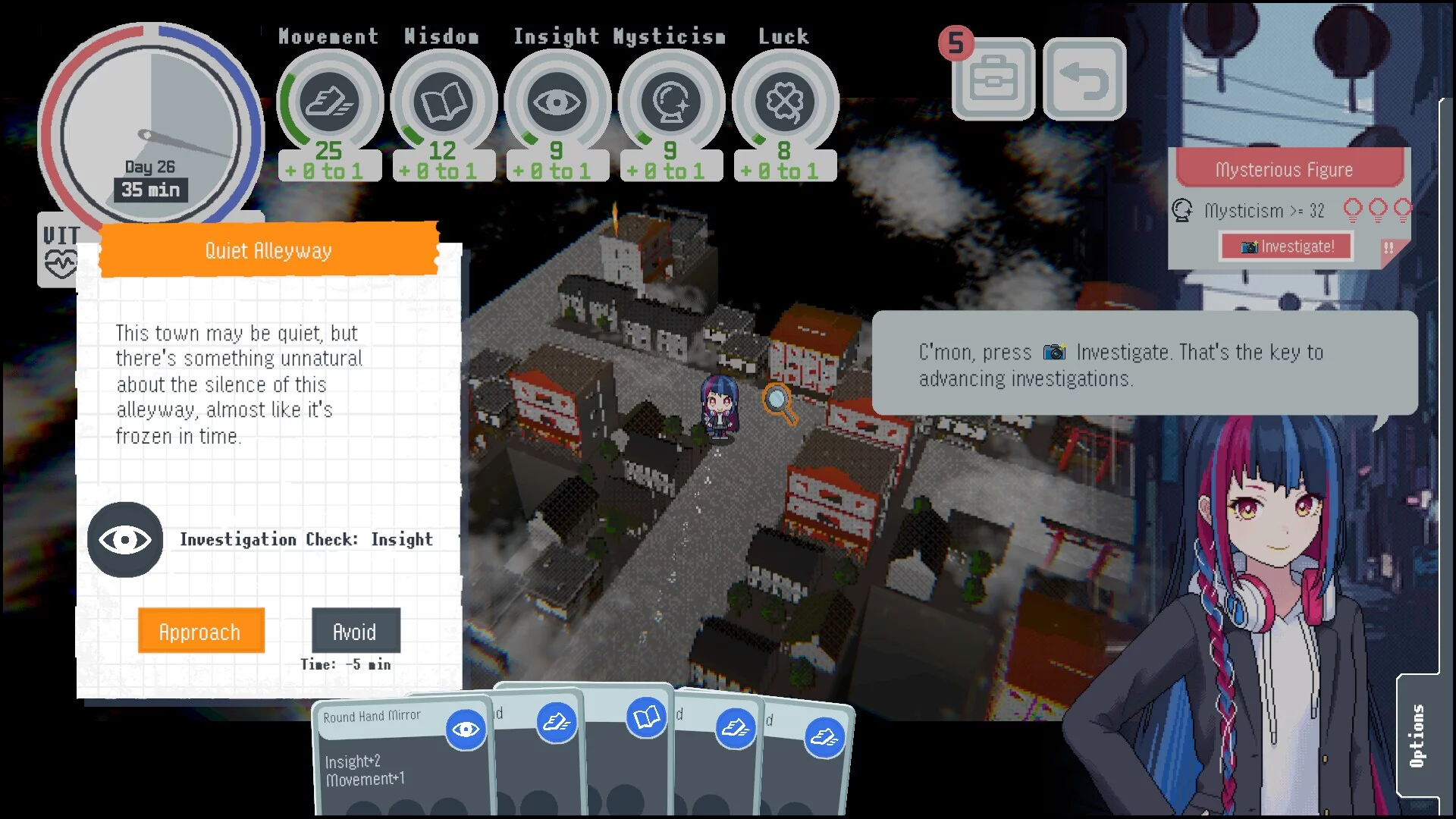 Изображение игры: 神椿學園新聞部(KAMITSUBAKI ACADEMY NEWSPAPER CLUB)