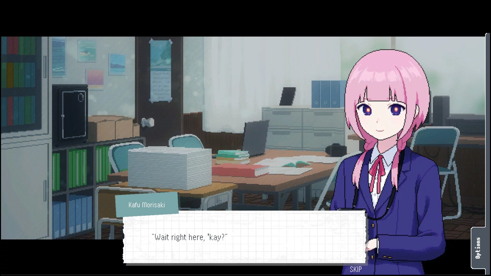 Изображение игры: 神椿學園新聞部(KAMITSUBAKI ACADEMY NEWSPAPER CLUB)