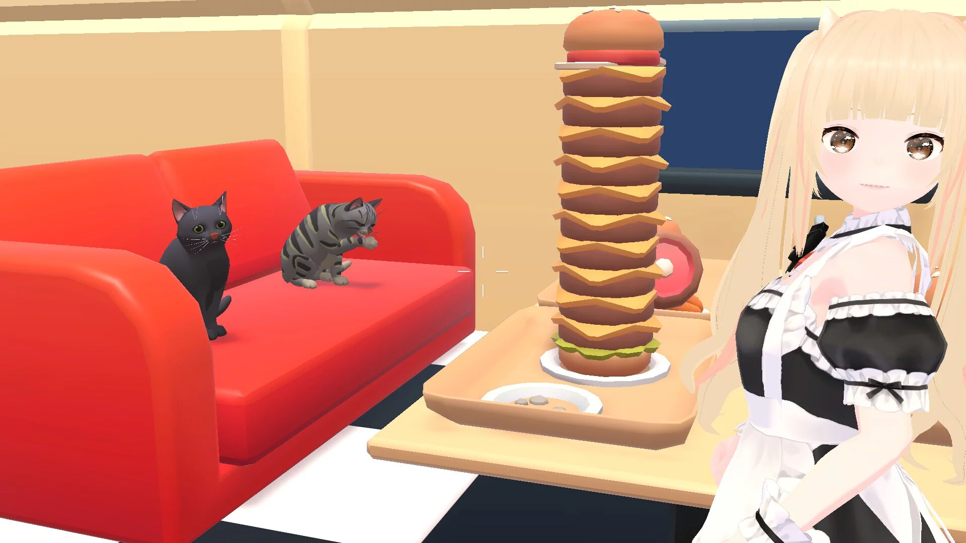 Изображение игры: Anomyeowly: Uncover the anomalies with the cat-eared maid