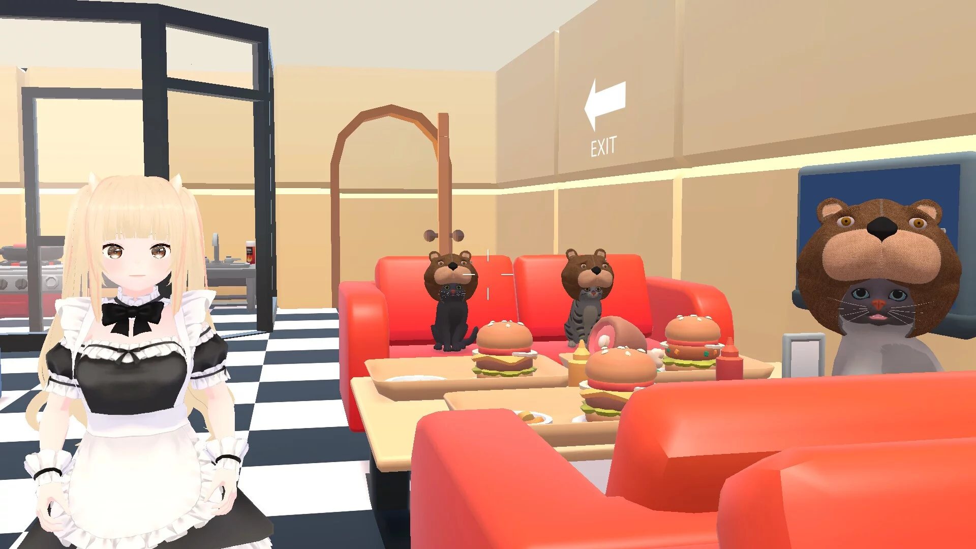 Изображение игры: Anomyeowly: Uncover the anomalies with the cat-eared maid