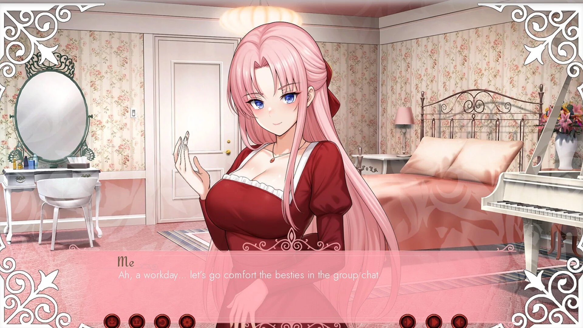 Изображение игры: Doki Doki: School of Muscular Finance