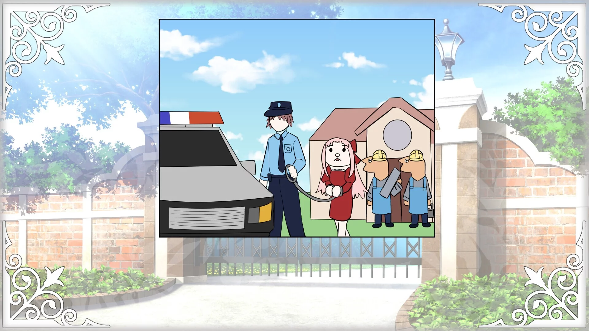 Изображение игры: Doki Doki: School of Muscular Finance