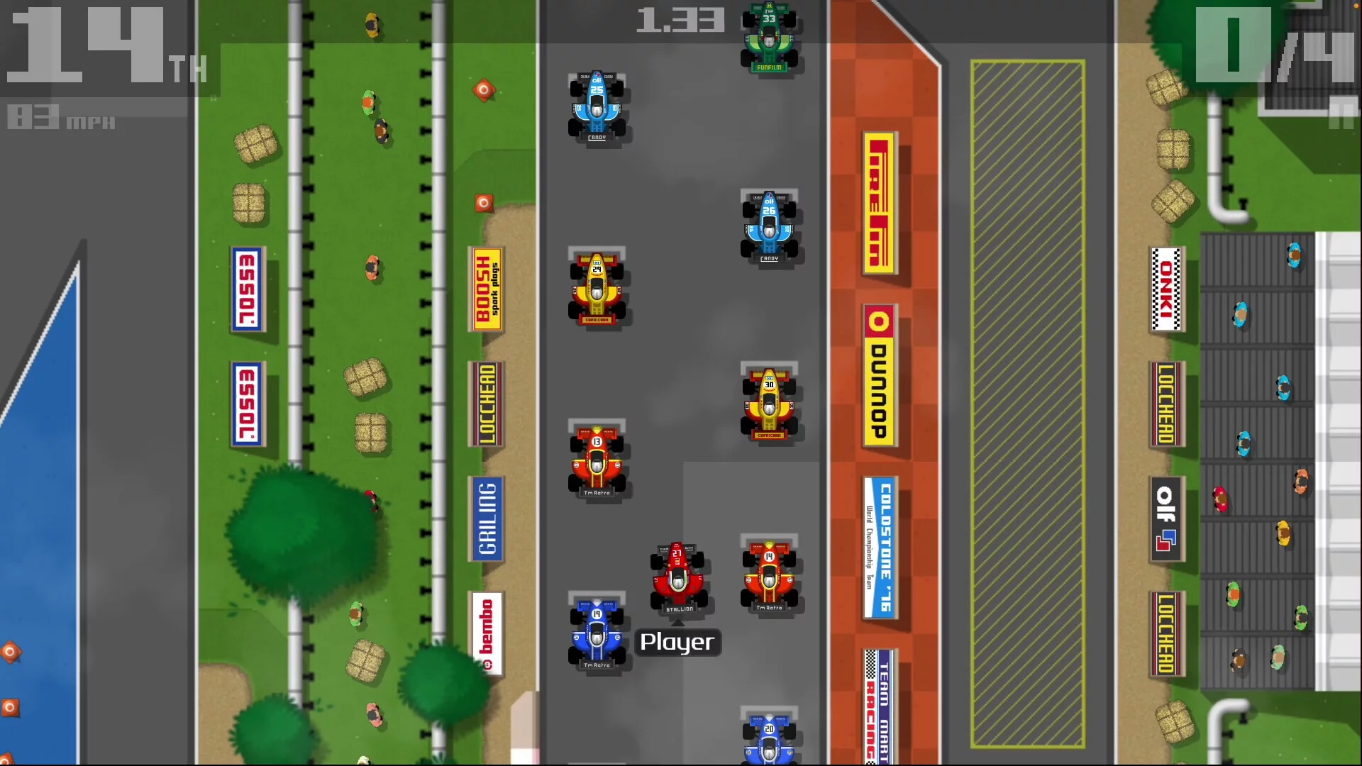 Изображение игры: Retro Racing 2