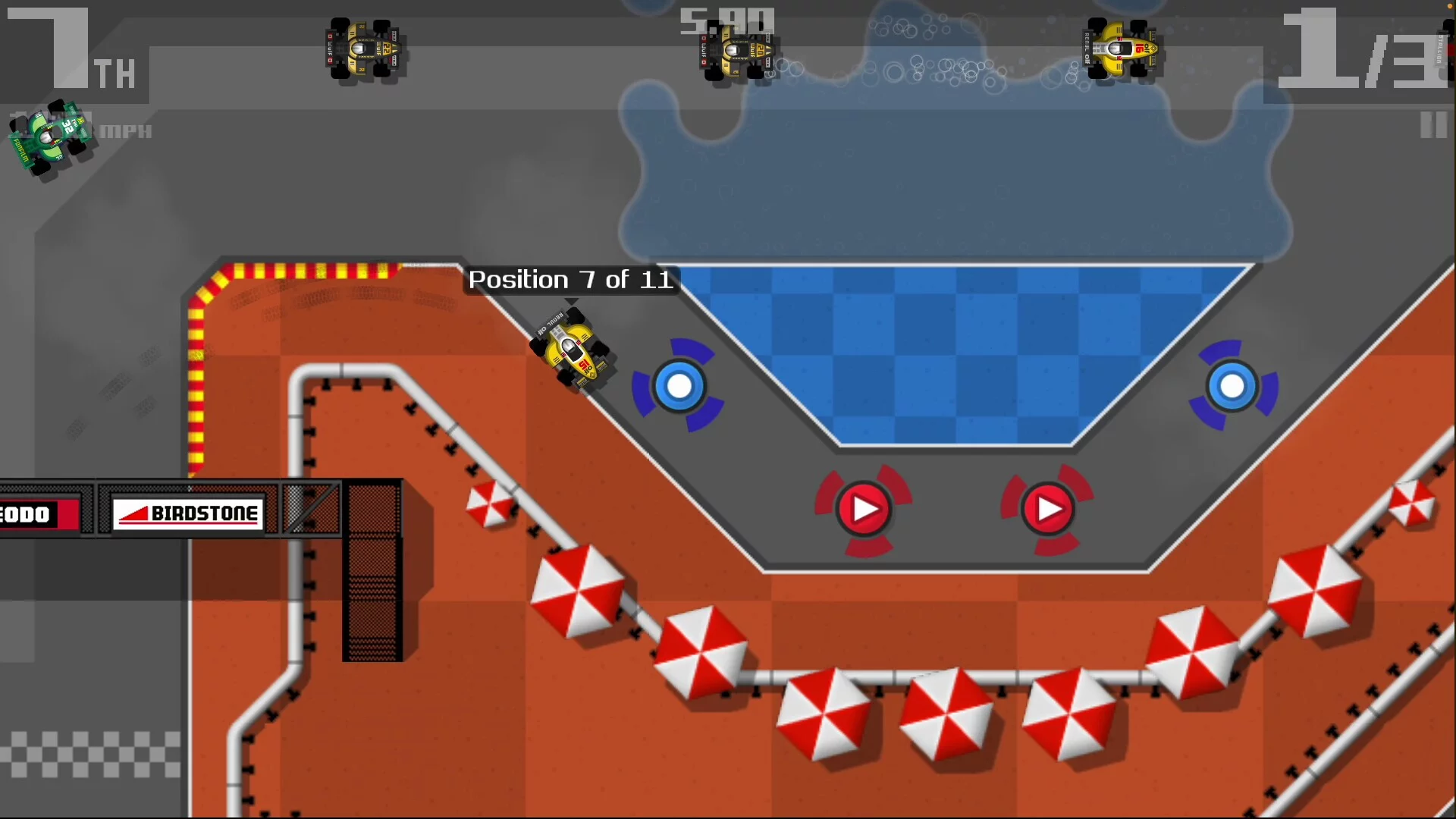 Изображение игры: Retro Racing 2