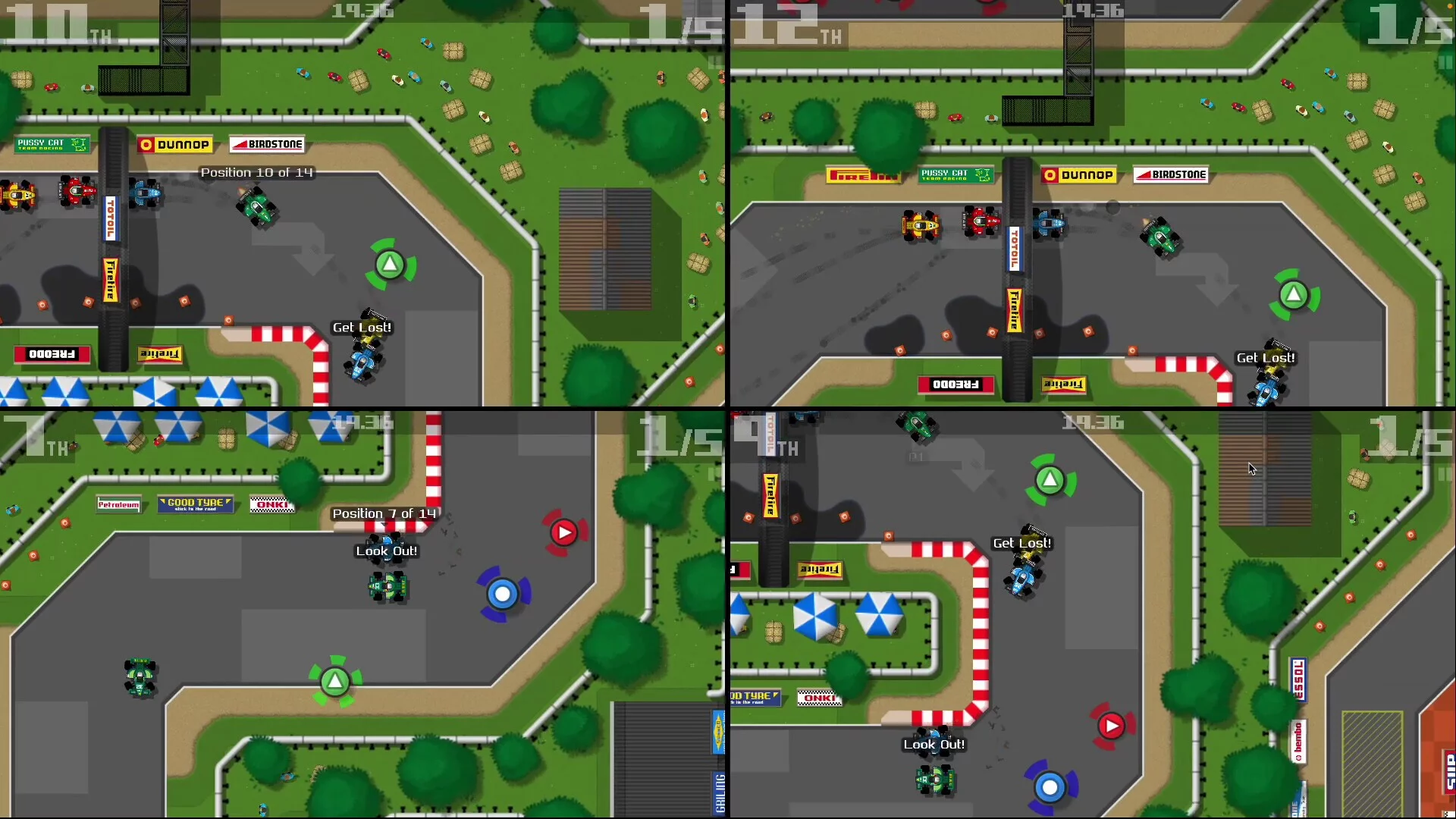 Изображение игры: Retro Racing 2